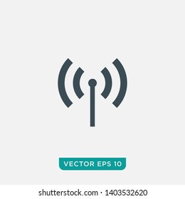 Signal Icon Design, Vector  EPS10