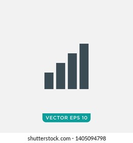 Signal Icon Design, Vector EPS10