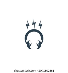 Icono de señal plantilla de diseño plano ilustración vectorial