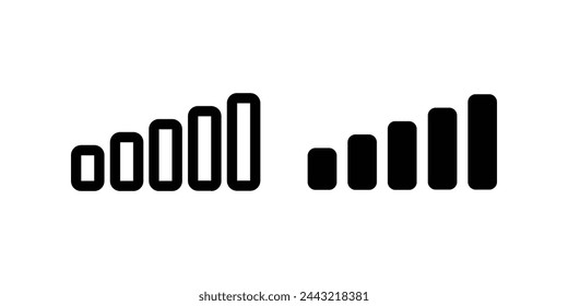 Signal icon. flat illustration of vector icon