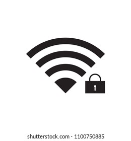 Signal icon flat vector template design trendy