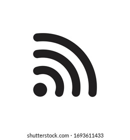 Signalsymbol für Grafikdesign-Projekte