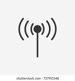 Signal icon illustration isolated vector sign symbol