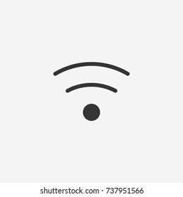 Signal icon illustration isolated vector sign symbol