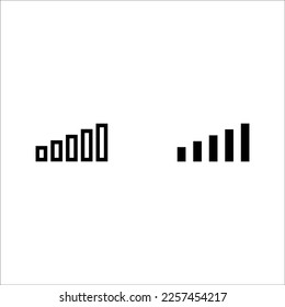 signal icon for interface design. Vector wlan access, wireless wifi hotspot signal sign, icon, symbol, on white background.