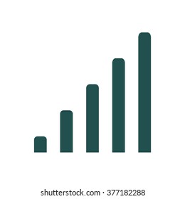 signal Icon isolated vector flat design