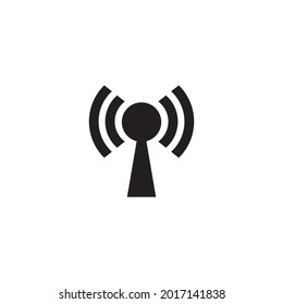 Signal icon logo design vector template
