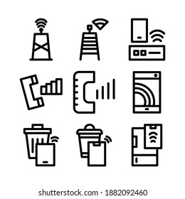 signal icon or logo isolated sign symbol vector illustration - Collection of high quality black style vector icons
