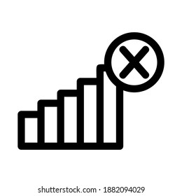 signal icon or logo isolated sign symbol vector illustration - high quality black style vector icons
