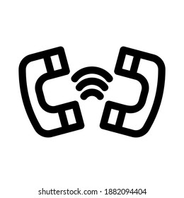 signal icon or logo isolated sign symbol vector illustration - high quality black style vector icons
