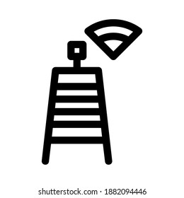 signal icon or logo isolated sign symbol vector illustration - high quality black style vector icons
