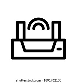 signal icon or logo isolated sign symbol vector illustration - high quality black style vector icons
