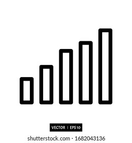 signal icon logo vector illustration simple design