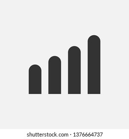 
Signal Icon. Network, Link or Connection Illustration As A Simple Vector Sign & Trendy Symbol for Design and Communication Websites, Presentation or Mobile Application.