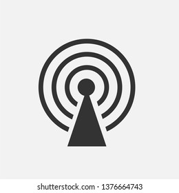 
Signal Icon. Network, Link or Connection Illustration As A Simple Vector Sign & Trendy Symbol for Design and Communication Websites, Presentation or Mobile Application.