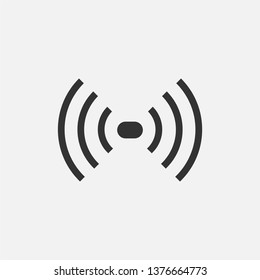 
Signal Icon. Network, Link or Connection Illustration As A Simple Vector Sign & Trendy Symbol for Design and Communication Websites, Presentation or Mobile Application.