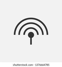 
Signal Icon. Network, Link or Connection Illustration As A Simple Vector Sign & Trendy Symbol for Design and Communication Websites, Presentation or Mobile Application.