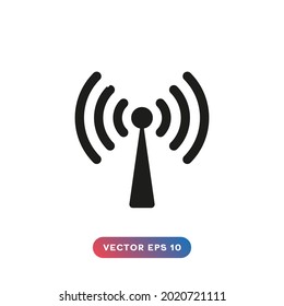Signalsymbol auf weißem Hintergrund