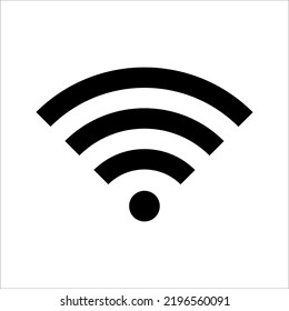 signal icon on white background