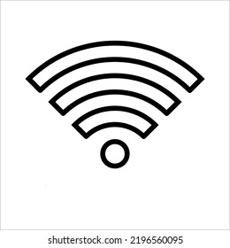 signal icon on white background