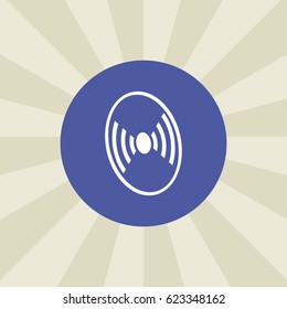signal icon. sign design. background