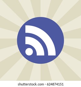 signal icon. sign design. background