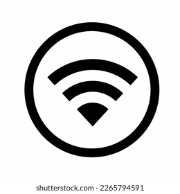 Signal icon template illustration. Design for business. Stock vector.