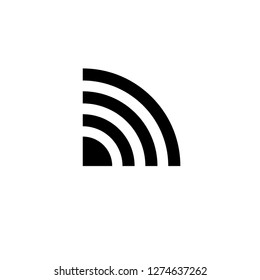 Signal Icon. UI Vector Illustration Sign & Symbol.
