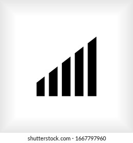 Signal Icon. Universal Interface Element, Network Sign and Symbol - Vector.