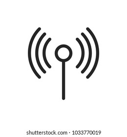 Signal icon vector