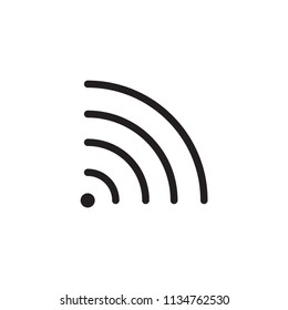 signal icon vector