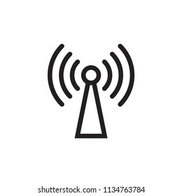 Signal icon vector