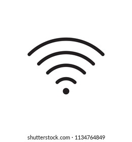 Signal icon vector