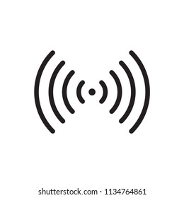 Signal icon vector