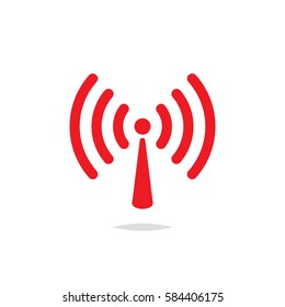 Signal icon vector