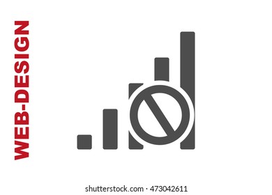 Signal Icon Vector, author portfolio web-design