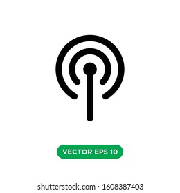 signal icon vector concept design template