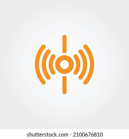 Vektordesign-Illustrationen von Signalsymbol