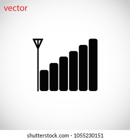 signal Icon vector, 

Vector EPS 10 illustration style
