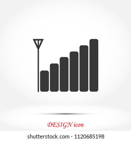 signal Icon vector, Vector EPS 10 illustration style