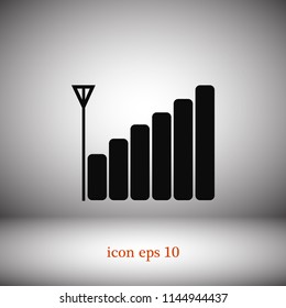 signal Icon vector, 

Vector EPS 10 illustration style