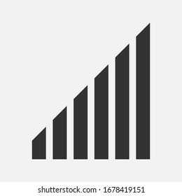 signal Icon vector, Vector EPS 10 illustration style on background