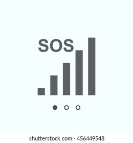 signal Icon, vector, icon flat