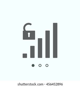 signal Icon, vector, icon flat