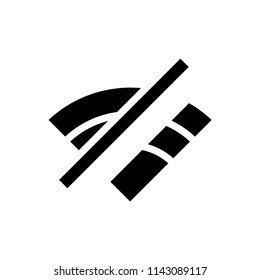 Signal Icon Vector flat design style.