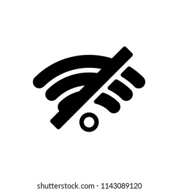 Signal Icon Vector flat design style.