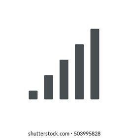 Signal Icon Vector flat design style
