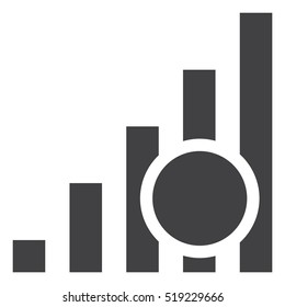 Signal Icon Vector flat design style