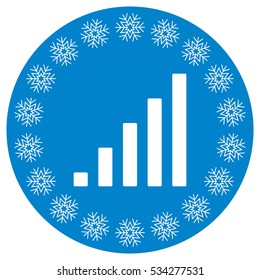 Signal Icon Vector flat design style