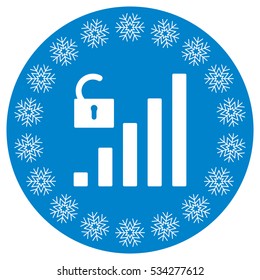 Signal Icon Vector flat design style
